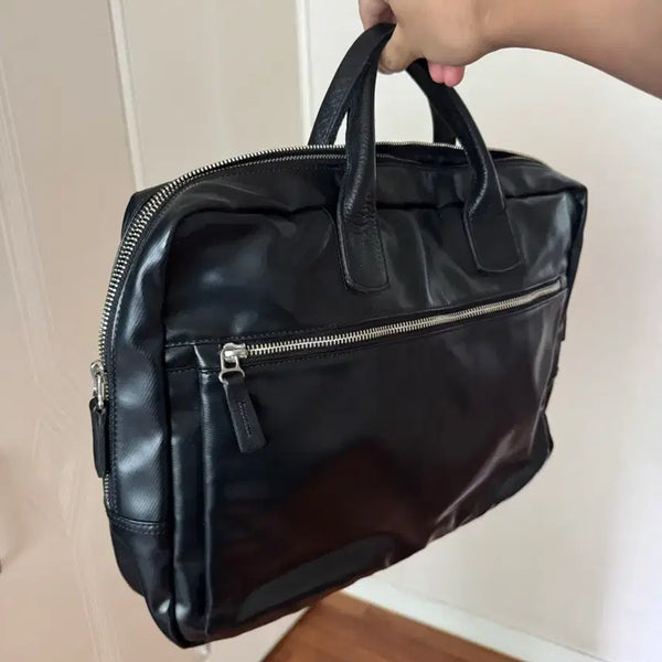 [BUNJANG] Yoshida Porter Real Leather Briefcase / Yoshida Porter 리얼 브리프 케이스 레더 요시다 포터