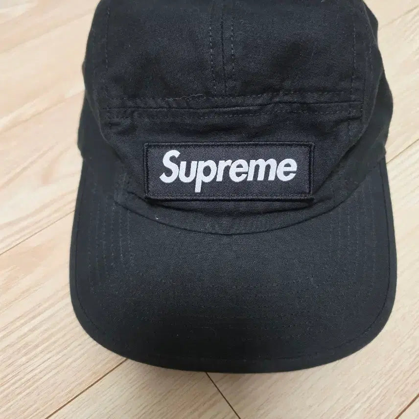 [BUNJANG] Supreme Military Camp Cap 24FW Black / 슈프림 밀리터리 캠프캡 24fw 판매합니다