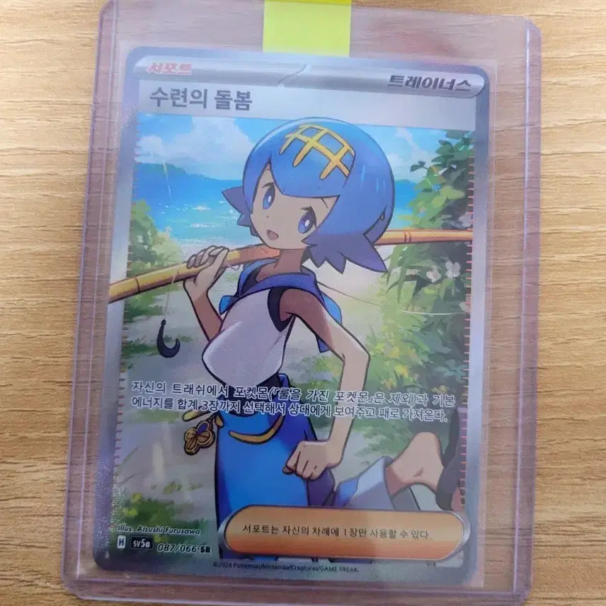 [BUNJANG] Pokemon Card Lana's Care SR / 포켓몬 카드 수련의 돌봄 SR