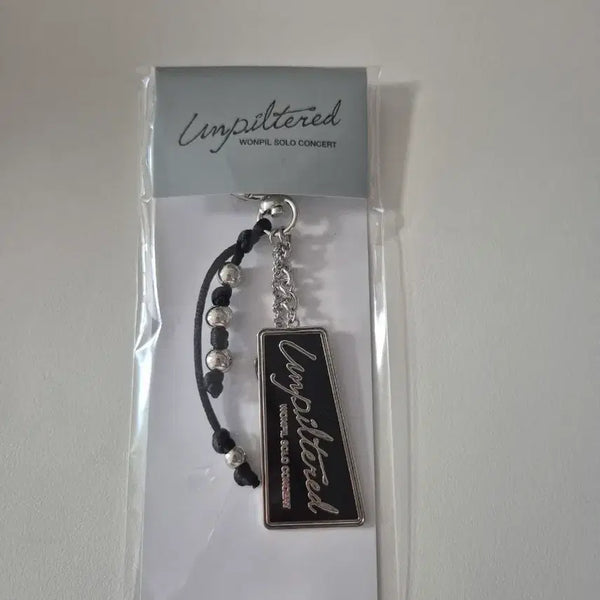 [BUNJANG] DAY6 Wonpil Unfiltered Solo Metal Keychain (Sealed) / 언필터드 원필 솔로 메탈 키링 미개봉