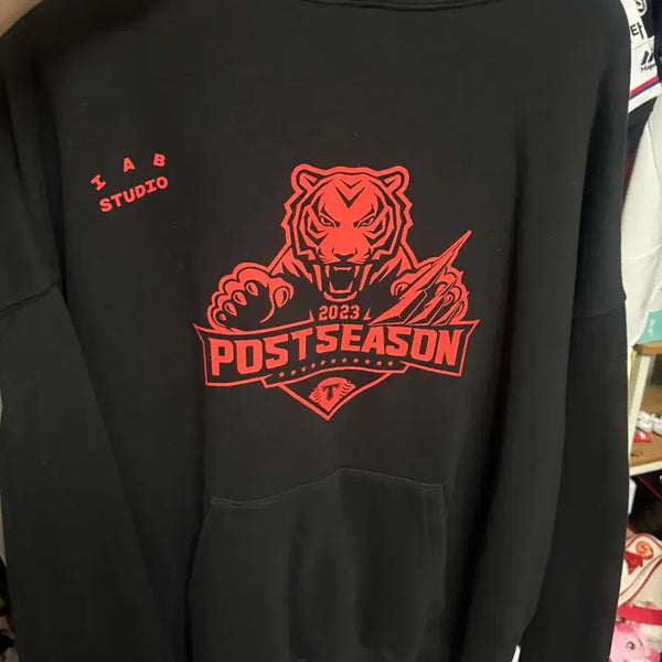 [BUNJANG] Kia Tigers 2023 Postseason Hooded Sweatshirt (Fleece Lined) XL / 기아 23 포스트시즌 후드티(기모) XL