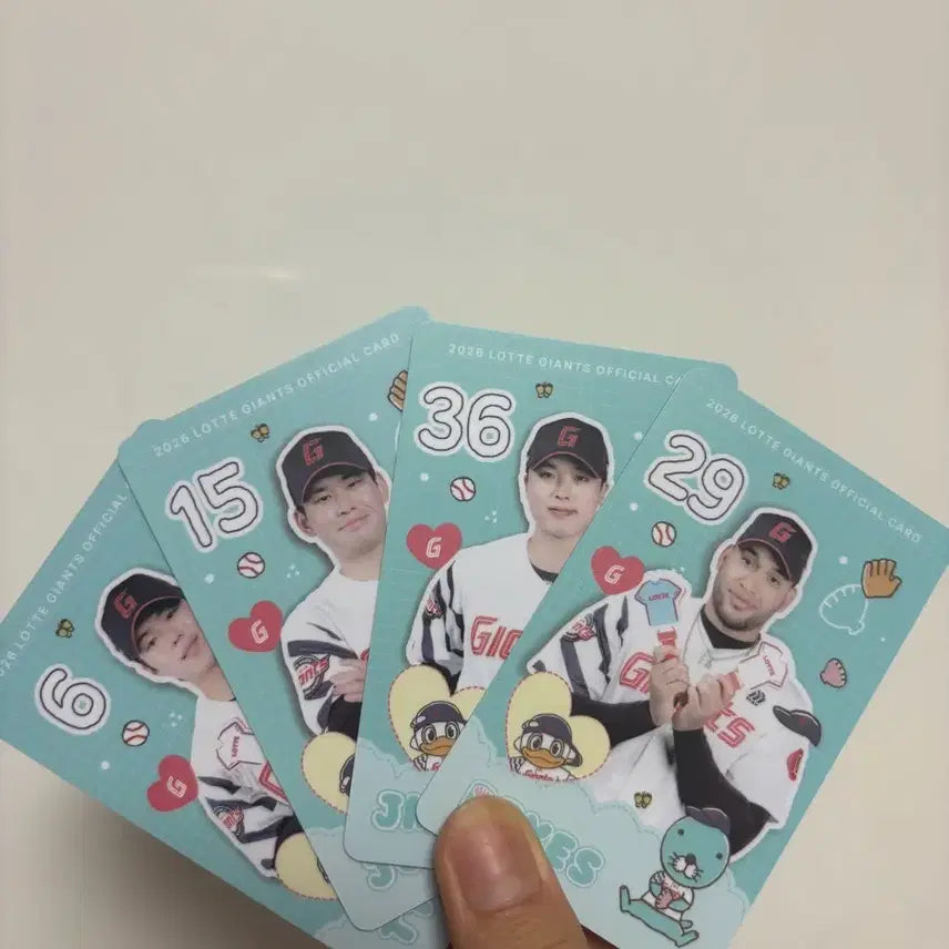[BUNJANG] Lotte Giants Reyes Bonobono Photocard / 롯데자이언츠 레이예스 보노보노 포토카드