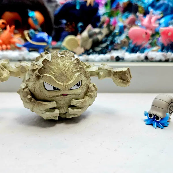 [BUNJANG] Pokemon Scale Resin Statue: Diglett & Aron / Original 데구리&암나이트  포켓몬 스케일 레진
