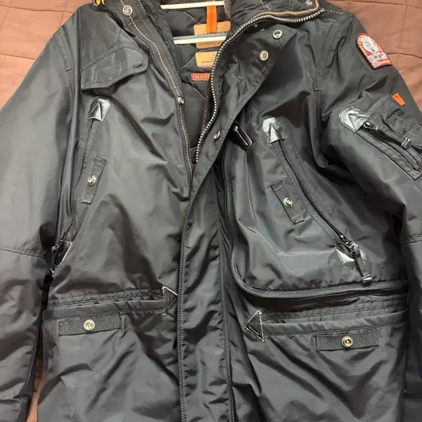 [BUNJANG] Parajumpers Light Hand Masterpiece XL Black Jacket / 파라점퍼스 라이트핸드 마스터피스 xl 블랙