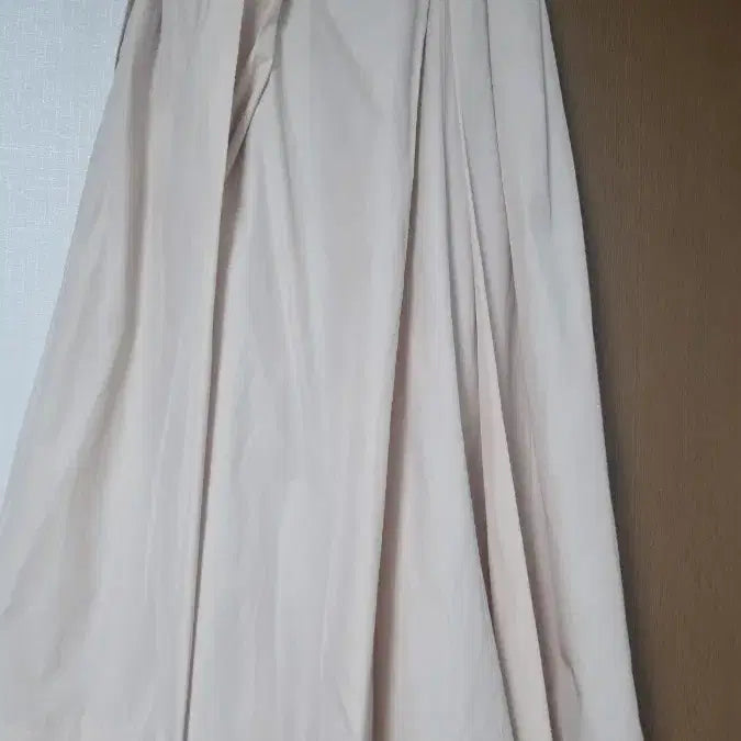 [BUNJANG] Mine Beltless Long Skirt Ivory / 마인 롱스커트 61