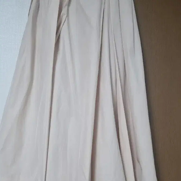 [BUNJANG] Mine Beltless Long Skirt Ivory / 마인 롱스커트 61