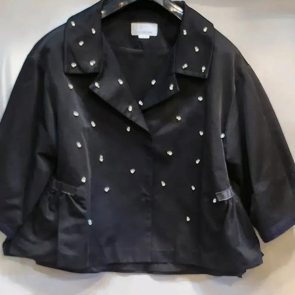 [BUNJANG] Son Jung Wan Black Jacket Size 160 / 손정완 블랙 85-92-160자켓