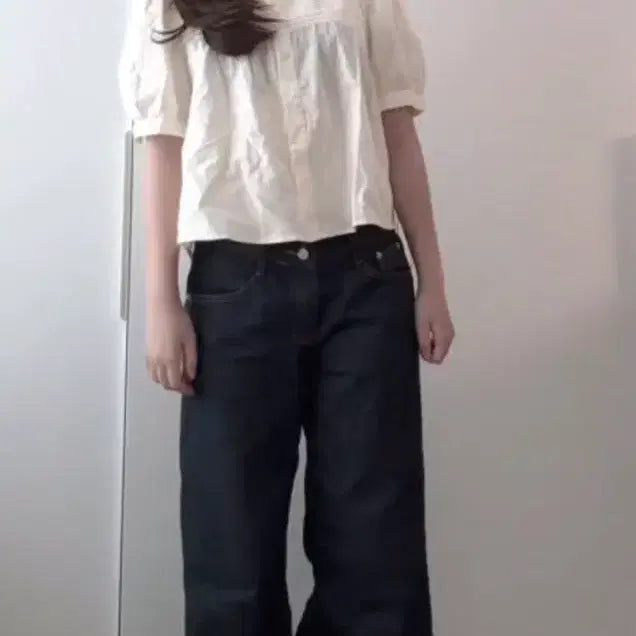 [BUNJANG] Light Yellow Blouse / 연노랑빛 블라우스 판매합니다