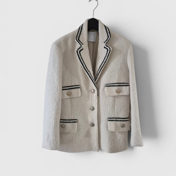 [BUNJANG] Sandro Paris Tweed Jacket Women's / [3]산드로 파리 트위드자켓 여성