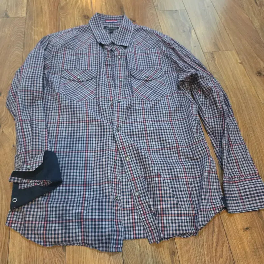 [BUNJANG] Banana Republic Men's Checked Shirt Size L / 바나나리퍼블릭 남성 셔츠남방 사이즈 L 입지못한 새옷