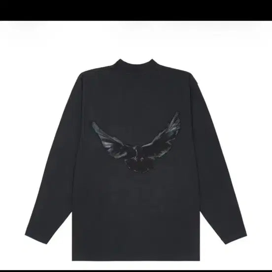 [BUNJANG] Yeezy Gap Engineered by Balenciaga Dove Longsleeve T-Shirt Black M / 이지 갭 엔지니어드 바이 발렌시아가 도브 롱슬리브 티셔츠 블랙 M
