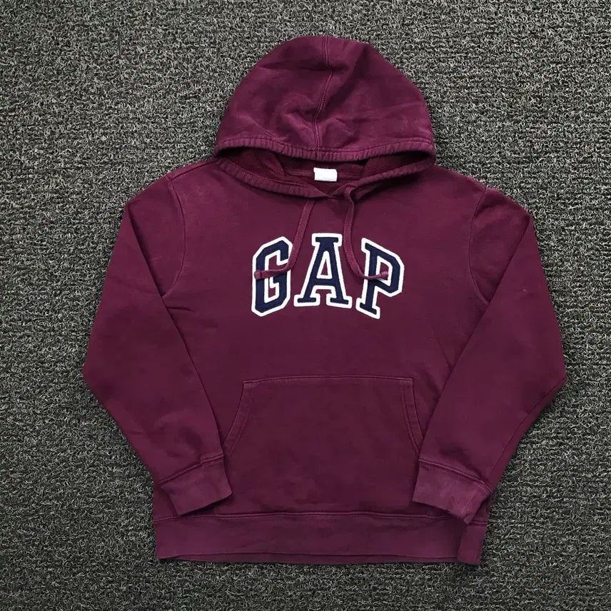 [BUNJANG] GAP Burgundy Hoodie / gap 갭 버건디 후드티