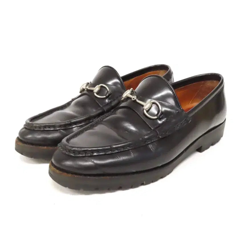 [BUNJANG] Gucci 90s Black Leather Loafers / 90s 구찌 정품 로퍼 판매
