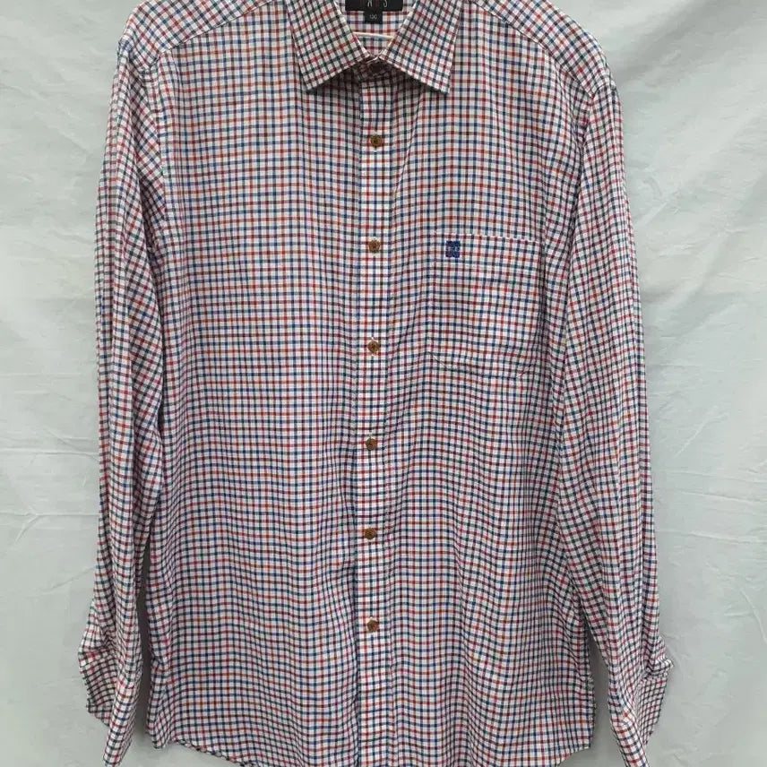 [BUNJANG] Daks Signature Check Shirt (Men's 100) / 닥스 시그니처 체크 남방 (남100)