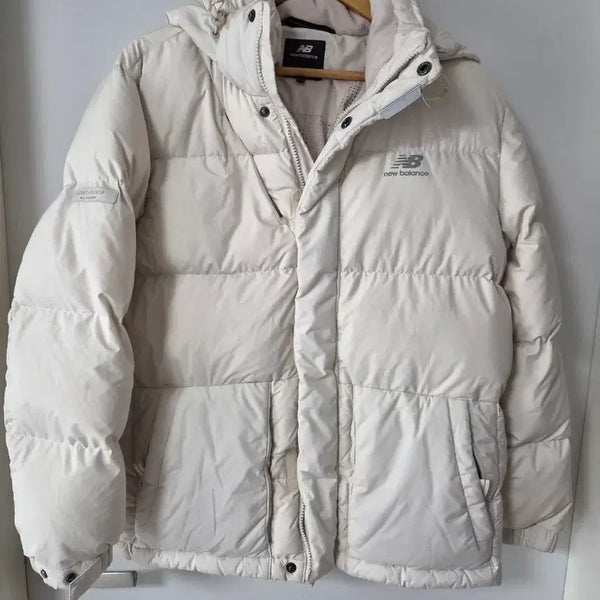 [BUNJANG] New Balance Goose Down Hooded Padded Jacket / 뉴발란스 구스다운 후드 중량 패딩