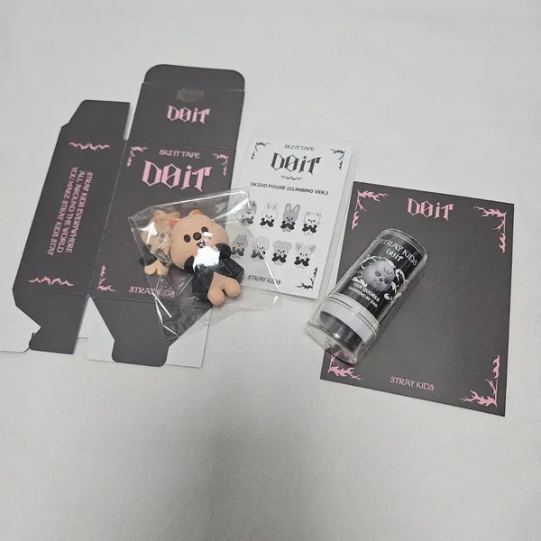 [BUNJANG] Stray Kids Han 'DO IT POP UP' Climbing Figure & Stamp Bundle / [원가 이하] 스트레이키즈 한 두잇 팝업 클라이밍 피규어 히퍼 이블 스키주 스탬프 한쿼카 엠디 굿즈 do it pop up han