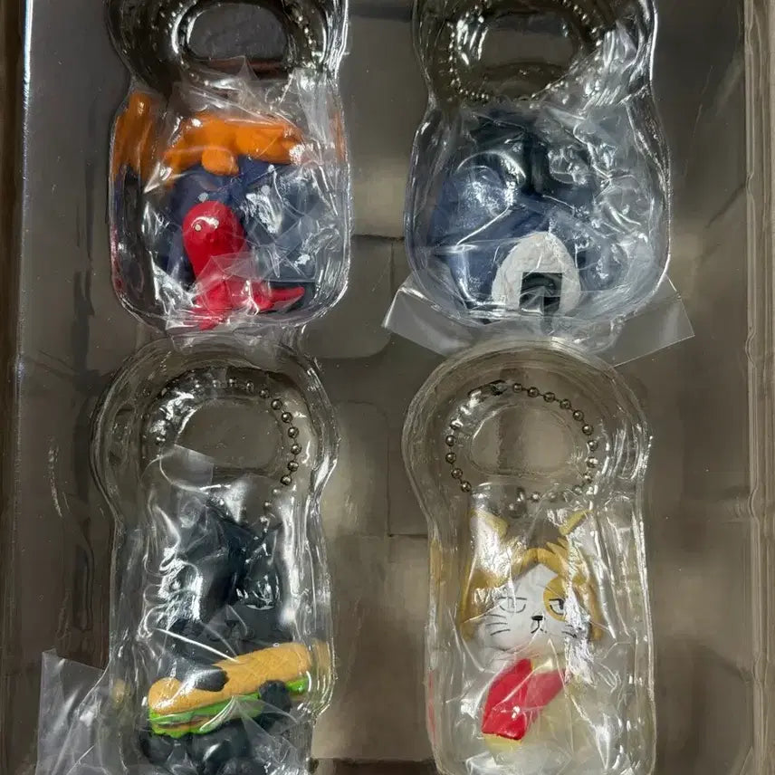 [BUNJANG] Haikyuu Fuyuu Kuji C Prize Keyring Set - Hinata, Kageyama, Kenma, Kuroo / 하이큐 후류 쿠지 c상 키링 4종세트 히나타 카게야마 켄마 쿠로