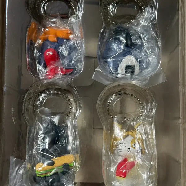 [BUNJANG] Haikyuu Fuyuu Kuji C Prize Keyring Set - Hinata, Kageyama, Kenma, Kuroo / 하이큐 후류 쿠지 c상 키링 4종세트 히나타 카게야마 켄마 쿠로
