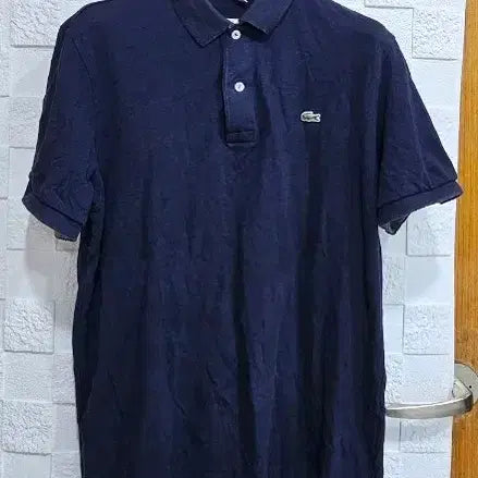 [BUNJANG] Lacoste Short Sleeve Pique Polo Shirt Navy XL / (G)라코스테 카라티 네이비 XL