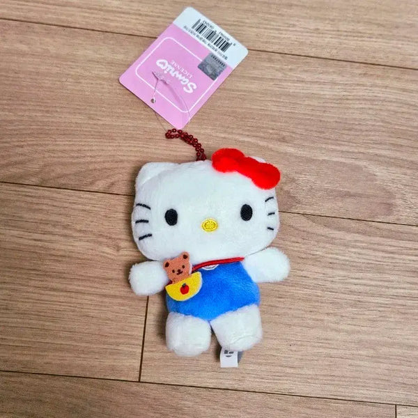 [BUNJANG] Sanrio Hello Kitty Plush Keychain / 정품 산리오 헬로 키티 인형 키링