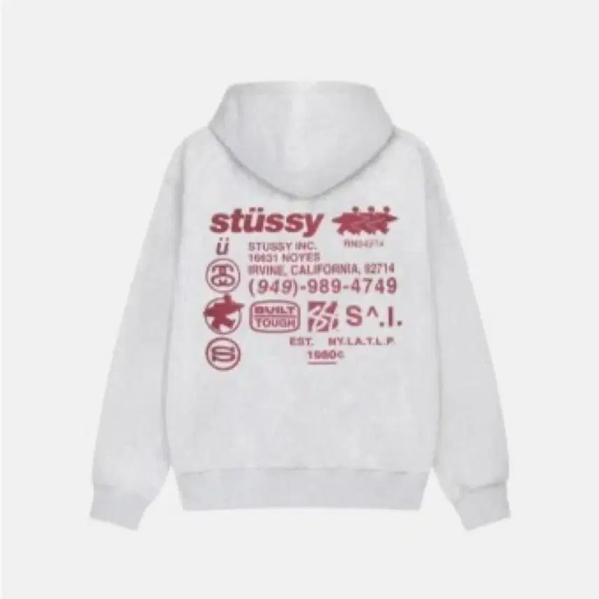 [BUNJANG] Stussy DNA Hoodie Zip-up / 스투시DNA후드집업