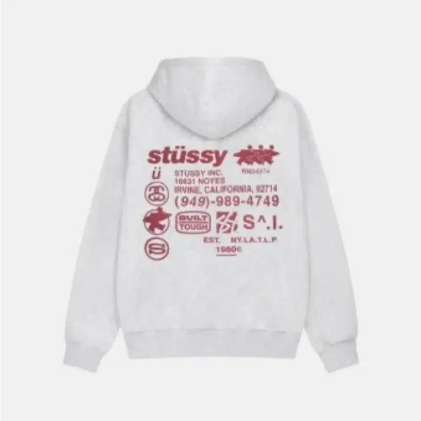 [BUNJANG] Stussy DNA Hoodie Zip-up / 스투시DNA후드집업