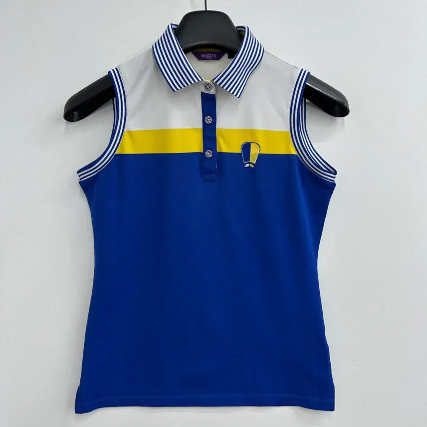[BUNJANG] Hazzys Golf Women's Sleeveless Collar Polo T-Shirt Size 90 / 90 헤지스 골프 여자 민소매 카라티