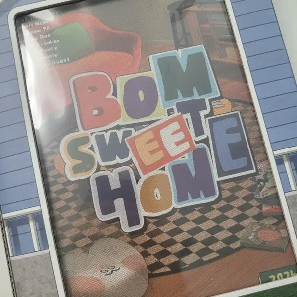 [BUNJANG] Bom Sweet Home 2026 Season's Greetings Green Ting Chu Ui Pyong Photocard / 봄스윗홈 2026봄툰 시즌그린팅 시그 주의평화