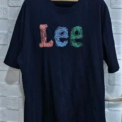 [BUNJANG] (G)I-DLE LEE Short Sleeve T-Shirt Navy XL / (G)리 LEE 반팔티 네이비 XL