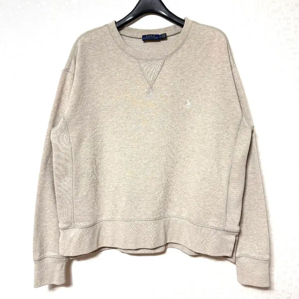 [BUNJANG] Polo Ralph Lauren Women's Sweatshirt Beige M / [M,95]폴로 여성 맨투맨 긴팔티 베이지
