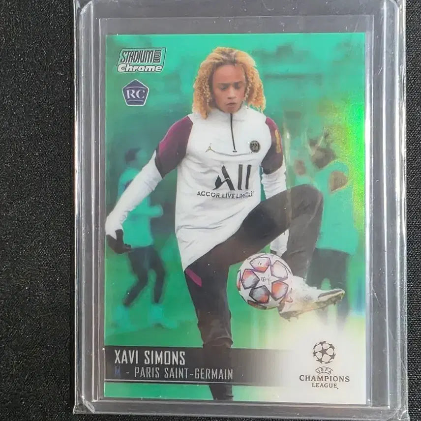 [BUNJANG] Xavi Simons Stadium Club Rookie RC Limited Edition Card / 사비 시몬스 스타디움 클럽 루키 RC 한정카드 99한정