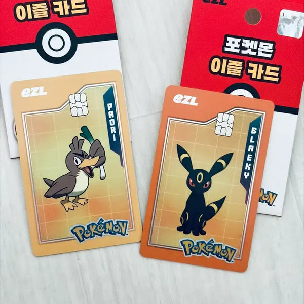 [BUNJANG] Pokemon Easel Card - Farfetch'd, Umbreon / 포켓몬 이즐카드