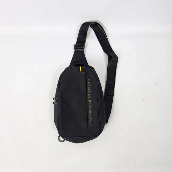 [BUNJANG] National Geographic Cordura Body Sling Bag Black / 내셔널지오그래픽 코듀라 바디 슬링백 블랙 260723