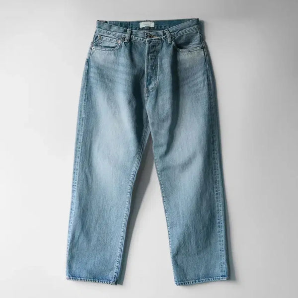 [BUNJANG] Our selves 26ss Washed Blue Denim Pants / 아워셀브스 26ss 데님 워시드 블루