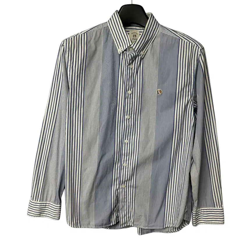[BUNJANG] Hazzys PHIZ Stripe Shirt / 105 헤지스 PHIZ 스트라이프 셔츠 남방
