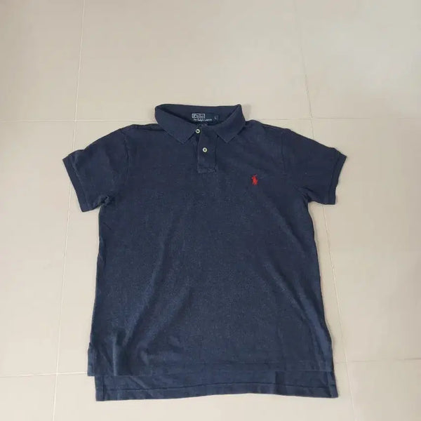 [BUNJANG] Polo Ralph Lauren Men's Short Sleeve Polo Shirt Navy / 폴로 랄프로렌 반팔 카라티 네이비 남성