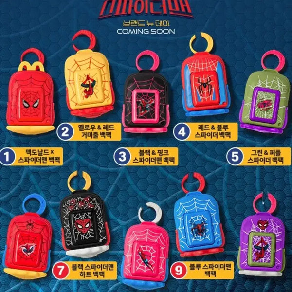[BUNJANG] McDonald's Spider-Man Happy Meal Bundle Set (1-5) / [1-5번 일괄] 맥도날드 스파이더맨 해피밀