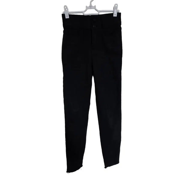 [BUNJANG] Hotping Women's Black Banding Denim Skinny Jeans (Size 26) / 핫핑 여성 블랙 밴딩 데님 스키니진 (26)
