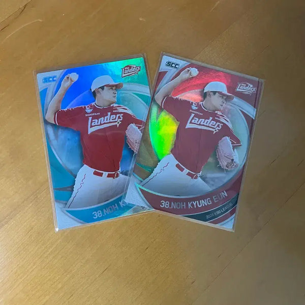 [BUNJANG] SSG Landers Noh Kyung-eun 2024 Holo Mint Parallel Card / KBO 카드 - SSG 노경은 (24 홀로, 민트 패러렐)