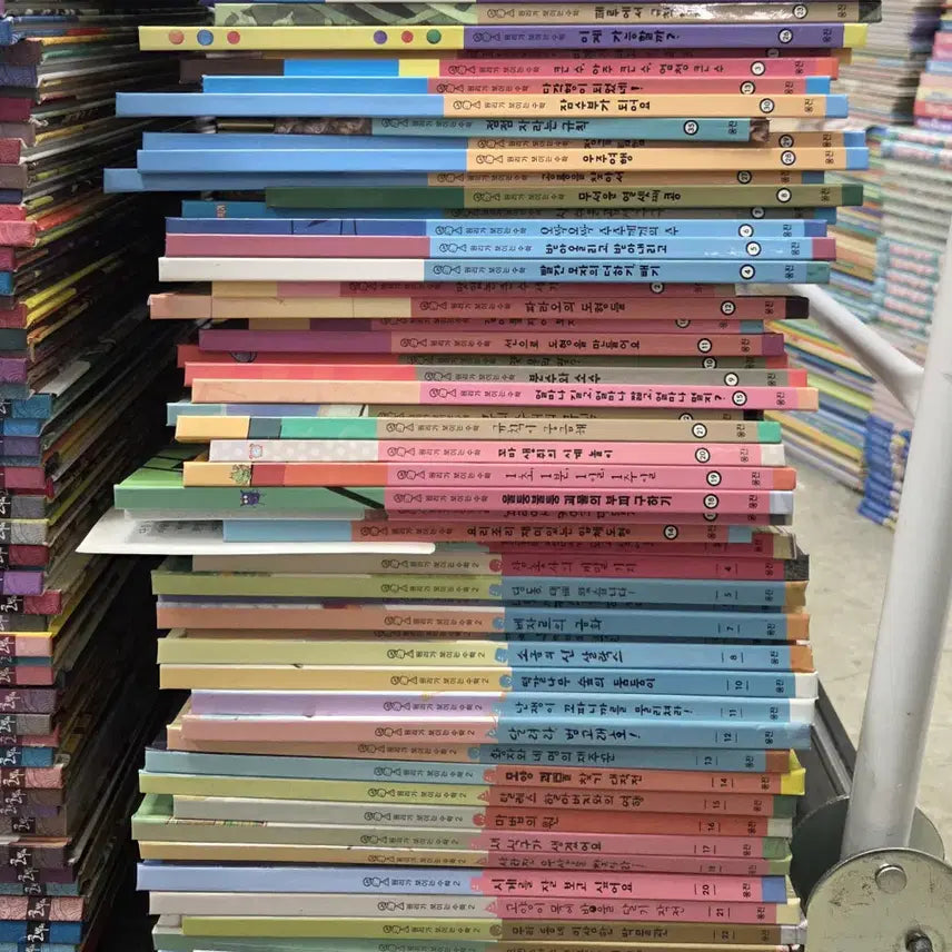 [BUNJANG] Woongjin Books "The Principles of Math" Set (60 Volumes) / 원리가 보이는 수학 웅진다책 60권 세트 어린이책 중고책