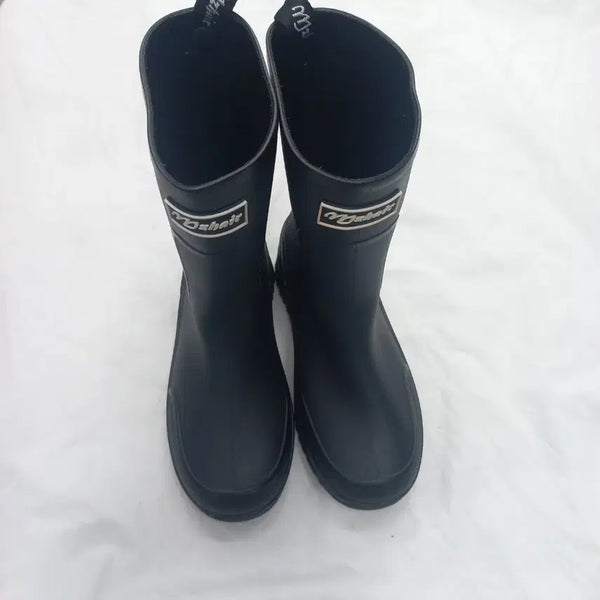 [BUNJANG] Black Rain Boots (Size 235) / 레인부츠 블랙235
