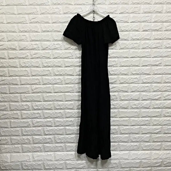 [BUNJANG] Short Sleeve Maxi Dress / 2851) 반팔원피스