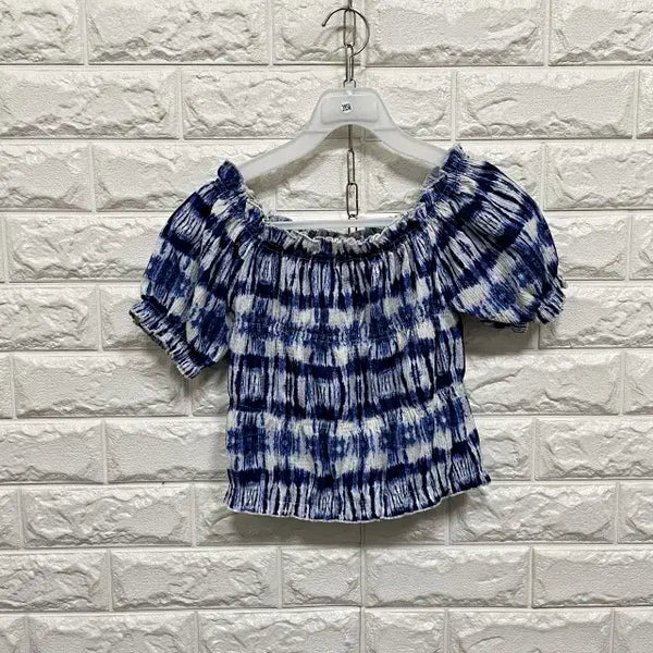 [BUNJANG] Zara Short Sleeve Blouse / 2858) 자라 반팔 블라우스