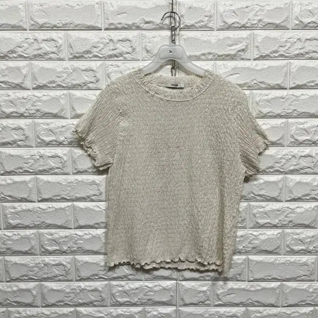 [BUNJANG] Short Sleeve Blouse / 2863) 반팔 블라우스