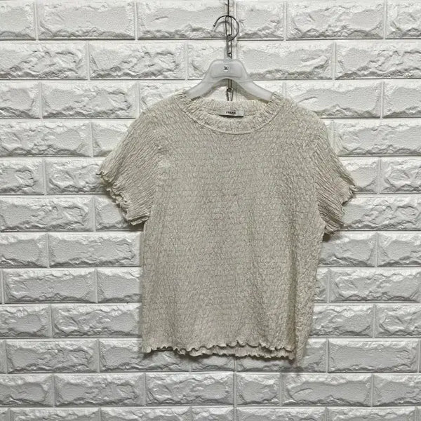 [BUNJANG] Short Sleeve Blouse / 2863) 반팔 블라우스