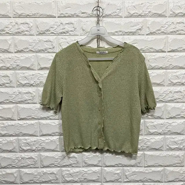 [BUNJANG] Short Sleeve Blouse / 2864) 반팔 블라우스