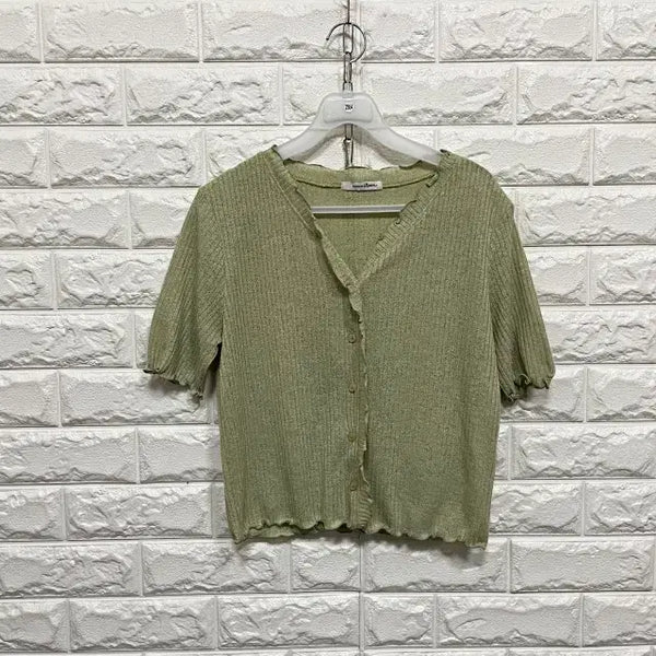 [BUNJANG] Short Sleeve Blouse / 2864) 반팔 블라우스