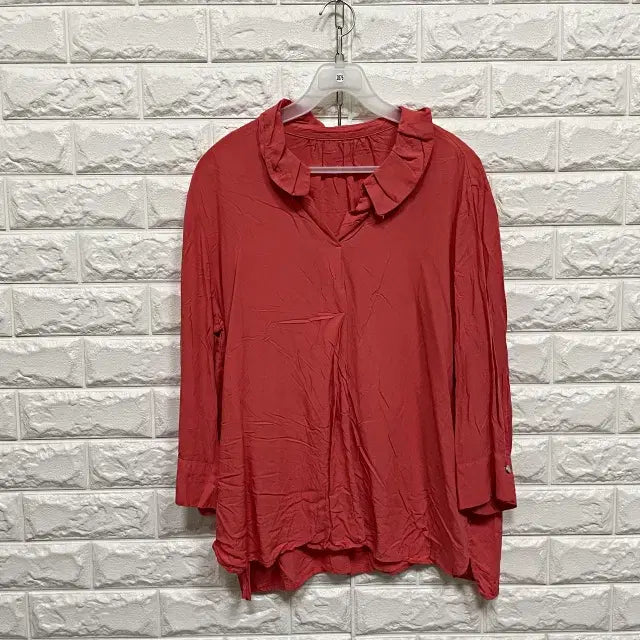 [BUNJANG] Long Sleeve Blouse / 2876) 긴팔 블라우스