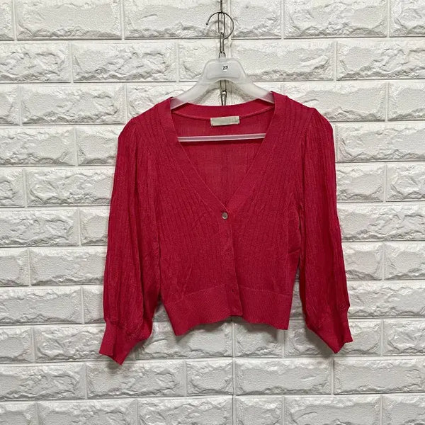 [BUNJANG] Rayon Knit Cardigan / 2878) 레이온 니트가디건