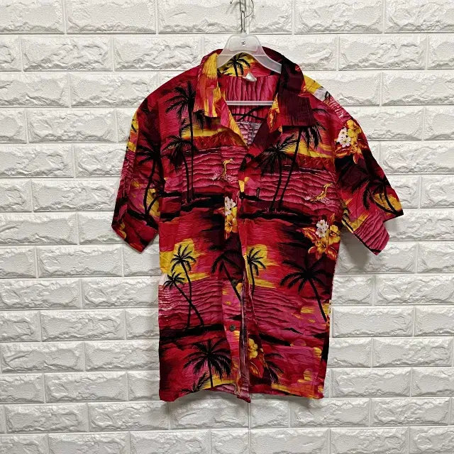 [BUNJANG] Men's Short-Sleeve Shirt / 2882) 남성 반팔 셔츠